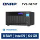 【綠蔭-免運】QNAP TVS - h874T - i9 - 64G 網路儲存伺服器
