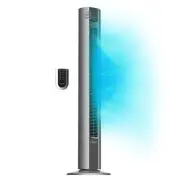 Lasko 48 Tower Fan with Remote 3 Speed Oscillation Quiet Timer for Bedrooms