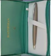 Waterman Carene Ballpoint Pen Islands Sand New In Box