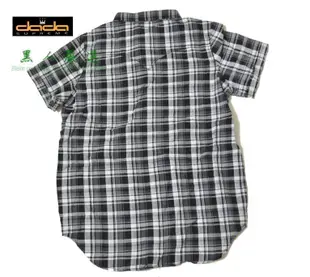 單寧風格 DADA supreme 格子襯衫 經典牛件縫線 格紋 黑白 雙色 S M L號《DM44》