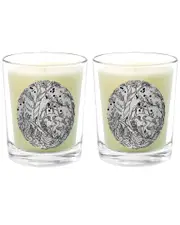 Qualitas Candles Tonka Myrrh Two Scented Beeswax Candle Set