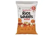 2 x Healtheries Rice Wheels Burger Gluten Free Snacks 6 Pack 126g
