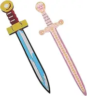 Abaodam 2pcs Foam Sword Halloween Sword Fighting Halloween Props Role Play Costume Fighting Games Performance Prop Medieval Party Favors Party Favors Foam