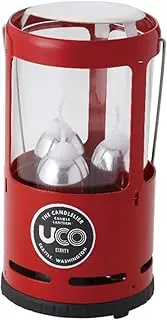 Yuko 24391 Candelier Lantern, Red, 7.9 x 3.9 inches (20 x 10 cm)