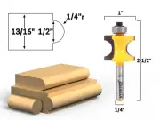 1/4" Radius Bullnose Router Bit - 1/4" Shank - Yonico 13115q