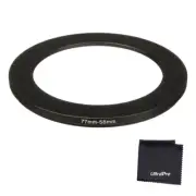 77-58mm Step-Down SLR Lens Metal Adapter Ring