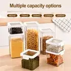 Easy Access and Efficient Storage Lock Lid Airtight Food Storage Container