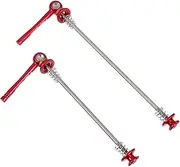 1 Pair Titanium Alloy Rear Quick Releae Skewer Bike Quick Rod Front Skewer Bike Wheel Locking Skewers