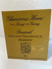 Tyler Candle Company Tiger Wax Warmer With Diva Wax Melt. NIB