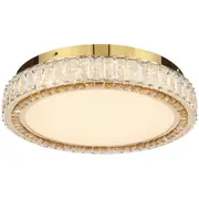 Crystal Lucent 60cm 128w LED Oyster Light Colour Changing Telbix Lighting