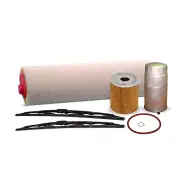 Sakura Front Wiper Blades & Filter Service Kit for BMW X5 E53 3.0L 2000-2003
