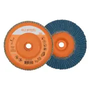 Walter 06W504 5x5/8-11 ALLSTEEL Flap Disc Spin-On Eco-Trim 40 Gr Type 27S 10 pk