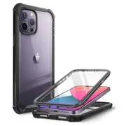 For Iphone 12 Pro Max Full-body Clear Case with Built-in Screen Protector