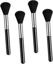 SOESFOUFU 4 Pcs Portable Nail Art Dust Brush Nail Supplies Nail Art Brushes for Manicure Easy to Carry