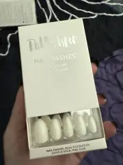 New Red Aspen Nail Dashes Medium Coffin Natasha On Cloud Nine 9 Press On