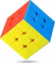 Speed Rubik's Cube 3X3X3 - Stickerless Magic Cube 3X3, Fast Smooth Professional