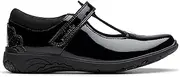 [Clarks] 261783176, Girl, Black Pat, Black Pat, 43 EU