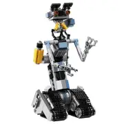 BuildMOC Johnny 5 Building Blocks Movie Figures Sci-Fi Comedy Lead Military Robo