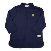 Emerson Street Notre Dame Linen Cotton Tunic Pleated Small Navy Sample RARE $125