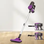 Devanti 500W Stick Vacuum Cleaner Handheld Corded Purple