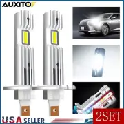 AUXITO 4x H1 6500K Super White LED Headlight Bulbs Kit Fog Driving Light Lamp D (for: Smart)