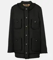 [Dolce & Gabbana] Dolce & Gabbana Tweed jacket AU 12 black