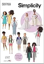 Simplicity Pattern S9769 UNDEFINED Doll Clothes Simplicity Andrea SCHEWE