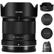 Viltrox 25mm F1.7 APS-C Auto Focus Prime Lens for Nikon Z Mount Mirroless Camera