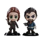 2pc Star Wars Rogue One Jyn & Cassian Cosbaby Action Figure Set