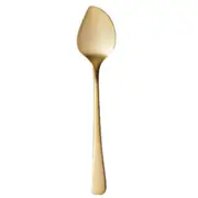 2Pcs Retro Coffee Spoon Stainless Steel Mixing Spoon Matte Fashion Ice Cream Cake Spoon Butter Knife Happy Coffee Accessories