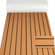 Foam Faux Teak Boat Deck Mats Sheet Teak Yacht Marine Floor Waterproof Pontoon