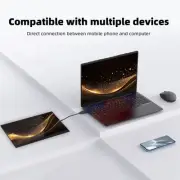 New 18.5in Portable Display With Stand 1080P 120HZ Built In 2 Speakers Type-c P