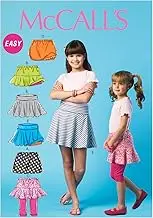 McCall's 6918 Children's & Girl's Flared Skorts Sewing Pattern - Size 7-8-10-12-14