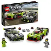 LEGO Speed Champion Aston Martin Valkyrie AMR Pro & Aston Martin Vantage GT3 b12