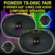PIONEER TS-D69C D-SERIES 6" X 9" 2-WAY CAR AUDIO COMPONENT SPEAKERS 6X9 COMP NEW