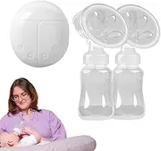 DAWCBVJQ Breast Pump Electric, Double Breastfeeding Pump Strong Suction Breast Pump, Handsfree Low Noise Milk Pump Portable Breastfeeding Accessories for Women