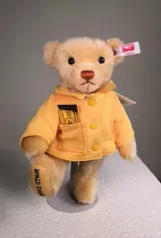 CHARLIE BUCKET Teddy Bear Steiff WILLIE WONKA COLLECTIOIN Mohair 663420 NEW NRFB