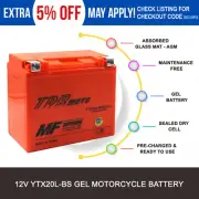 YTX20L-BS motorcycle Battery for Harley-Davidson FLS FLST FXST FLST Softail