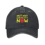 MUTANT E NOW SUPER HERO ACTIVIST XMAN 設計高品質棒球帽