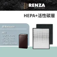 在飛比找momo購物網優惠-【RENZA】適用Hitachi 日立 UDP-LV100 