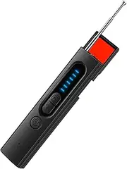 Fyzuf Hidden Camera Detectors, Listening Device Detector, RF Signal Detector, GPS Tracker Detector, Anti-Spy Detector, Bug Detector Electronic Sweeper, 30H Working Time, 5 Levels Sensitivity (Black)