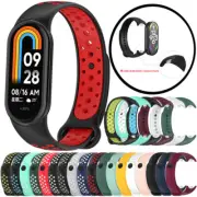 Strap For Mi band 9 8 xiaomi 9 NFC Bracelet Sport Belt Silicone Replacement Smar