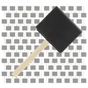 360 Pack - 3" Foam Sponge Paint Brush Set Wood Handle Craft Touch Up Stain