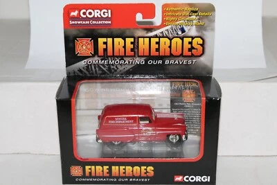 CORGI Fire Heroes Newark Fire Department 1953 Pontiac Van