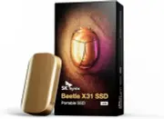SK hynix Beetle X31 1TB Portable SSD with DRAM, up to 1050MB/s, USB 3.2 Gen2