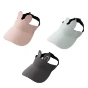 Baby Sun Visor Hat Toddlers Baby Girls Rabbits Ear Hat Nursery Sun Hat Empty Top