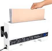 Electric Hot Melt Binding Machine, A4 Thermal Cinch Binder with Cooling Rack, 280 Sheet Capacity, Book Ridge Binding Kit, 60 Seconds Intelligent Timing, for Document, Contract Supplies