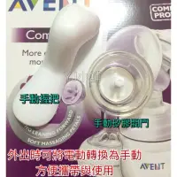 在飛比找蝦皮購物優惠-原廠正品現貨【YJ小舖】AVENT新安怡手動配件 把手 握把