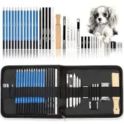 Sponsored Ad - KALOUR 33 Pieces Pro Drawing Kit Sketching Pencils SetPortable...