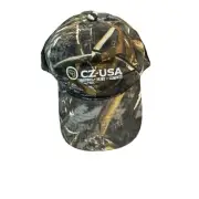 CZ USA Realtree Camo Hat Cap New Tag Adult Adjustable Back